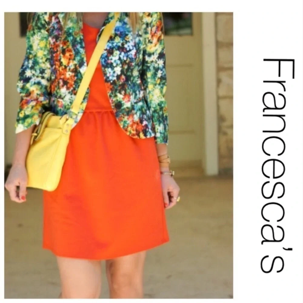 Francesca’s Collections Floral Blazer